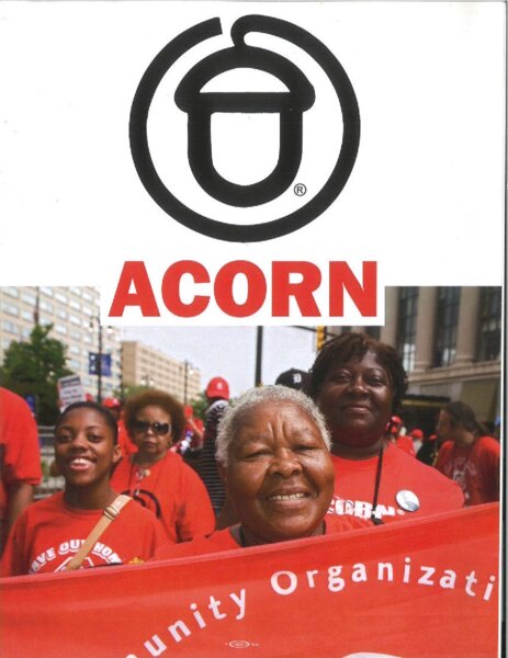 Flyer for ACORN’s 35th Anniversary event